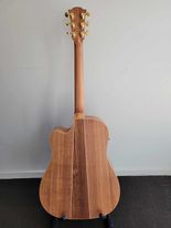 Load image into Gallery viewer, Cole Clark CCFL2EC-RDBLSB "Fat Lady 2" Redwood Black Wood with Satin Box Fret Board