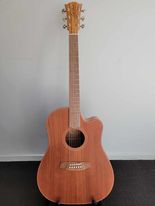Load image into Gallery viewer, Cole Clark CCFL1EC-RDM "Fat Lady 1" Redwood top, Queensland Maple back and sides.