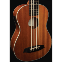 Load image into Gallery viewer, Barnes & Mullins BMUKB1 Bass Mahogany Ukulele