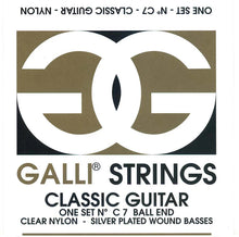 Load image into Gallery viewer, Galli Strings C7 Classical Nylon with Ball End