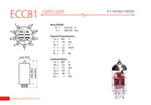 Load image into Gallery viewer, JJ Electronics Ecc81/12AT7 Preamplifying tube