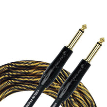Load image into Gallery viewer, Kirlin 6m/20ft Premium Plus Wave Instrument Cable STR-STR - Various colours available