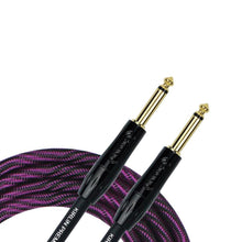 Load image into Gallery viewer, Kirlin 6m/20ft Premium Plus Wave Instrument Cable STR-STR - Various colours available