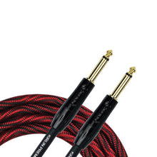 Load image into Gallery viewer, Kirlin 6m/20ft Premium Plus Wave Instrument Cable STR-STR - Various colours available