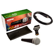 Load image into Gallery viewer, Shure PGA48 Cardioid Dynamic Vocal Microphone with QTR-XLR Cable