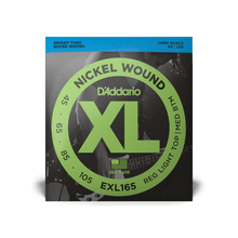 Load image into Gallery viewer, D'Addario (EXL 165) XL Nickel Bass Guitar Strings long scale 45 -105