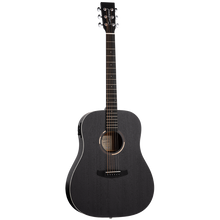Load image into Gallery viewer, Tanglewood TWBBSDE Blackbird Sloped Shoulder Dreadnought A/E Smokestack Satin