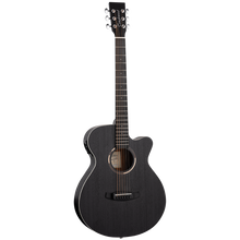 Load image into Gallery viewer, Tanglewood TWBBSFCE Blackbird SuperFolk C/E Smokestack Satin