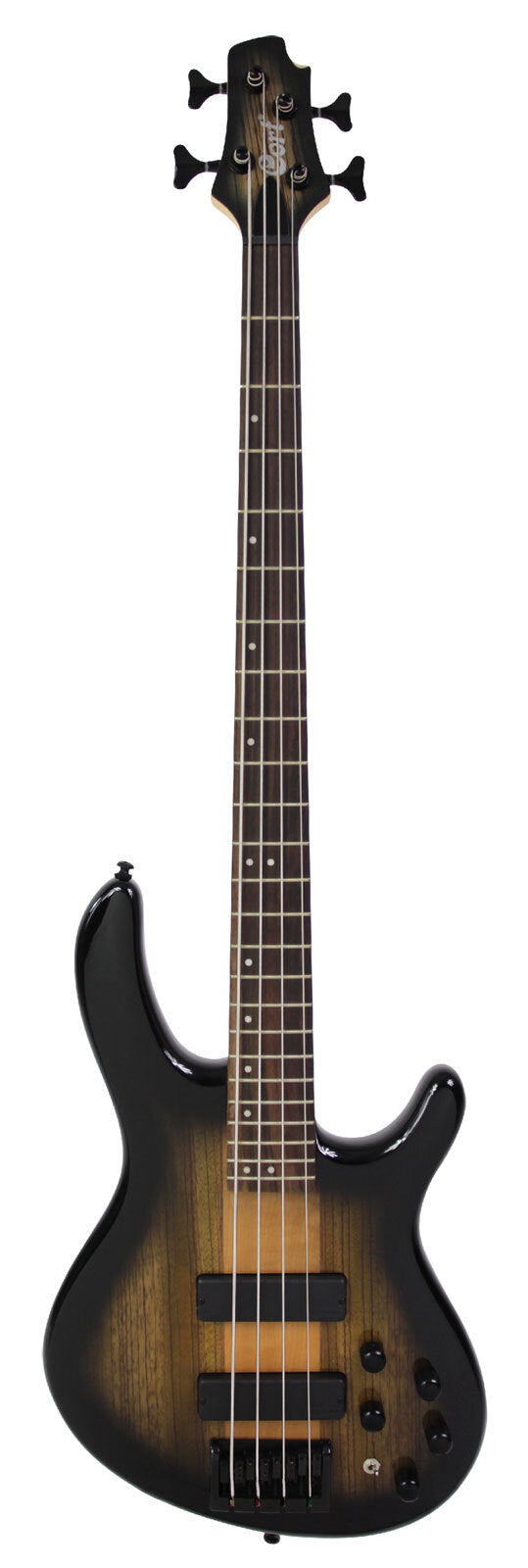 CORT C4 Plus Transparent Black Burst Bass Guitar