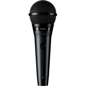 Shure PGA58 Cardioid Dynamic Vocal Microphone with XLR-QTR Cable