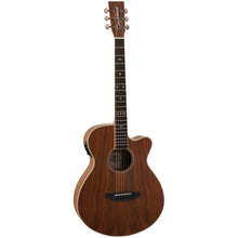 Load image into Gallery viewer, Tanglewood Reunion Pro Super Folk C/E All Figured Black Walnut Spruce Solid Top
