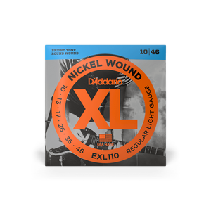 D'Addario (EXL110) XL Nickel Wound Electric Guitar Strings 10-46