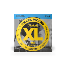 Load image into Gallery viewer, D&#39;Addario (EXL125) XL Nickel Wound Electric Guitar Strings 09-46
