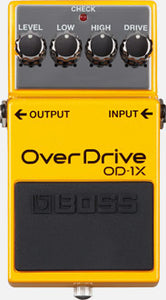 Boss OD-1X OverDrive Guitar Pedal