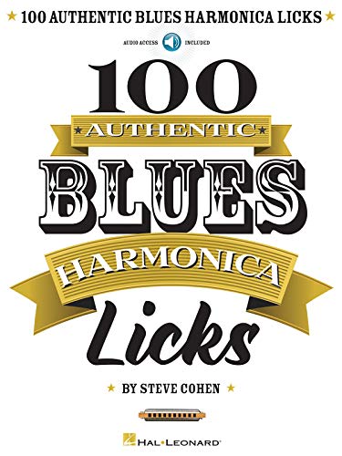 100 Authentic Blues Harmonica Licks BK/CD