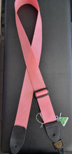 Load image into Gallery viewer, Pink Webbing Guitar Strap
