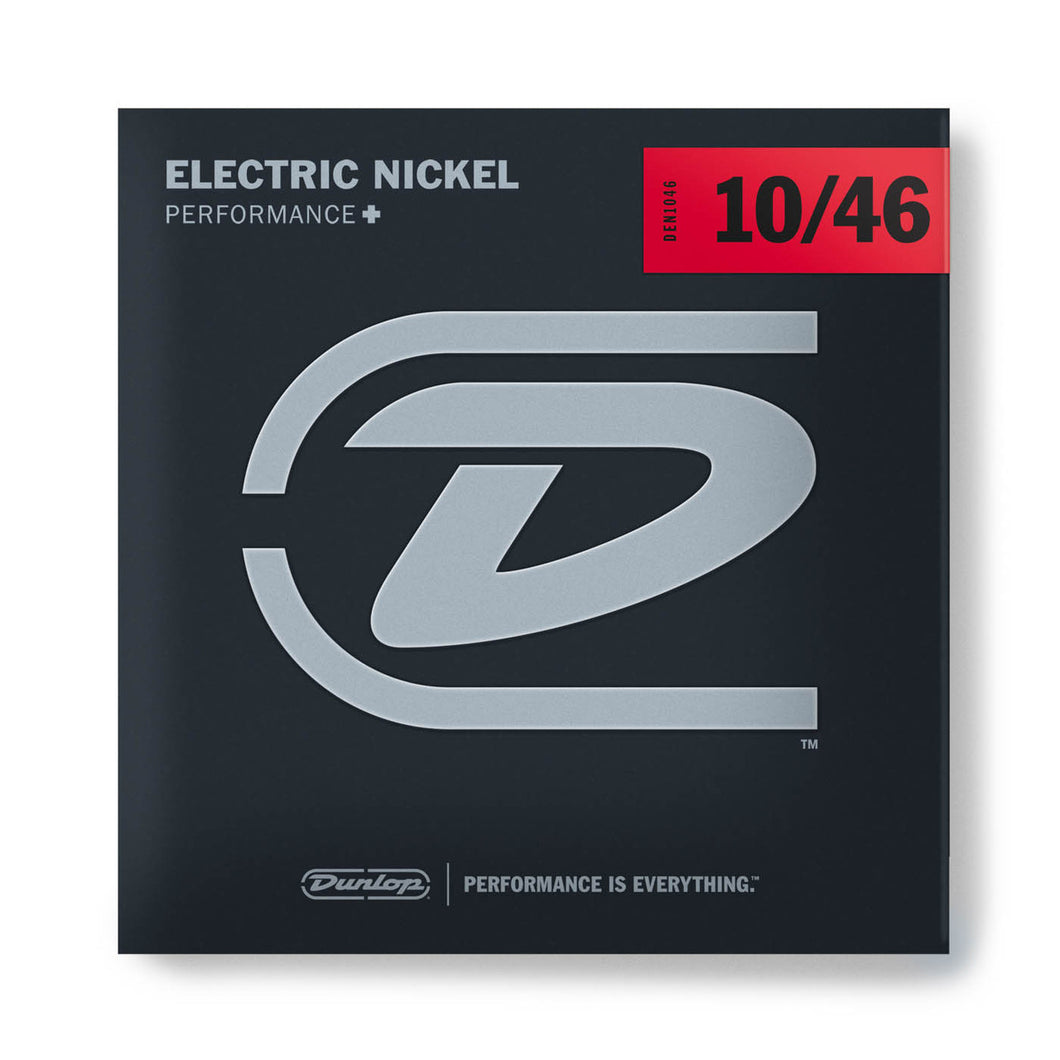 Dunlop 10/46 Nickel Wound Electric Guitar Strings - DEN1046 - Light