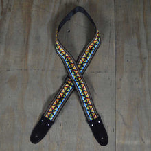 Load image into Gallery viewer, Multi Coloured Jacquard 50mm Webbing Guitar Stap
