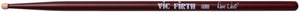 Vic Firth Dave Weckl Signature Series Hickory Maroon finish Wood Barrel Tip